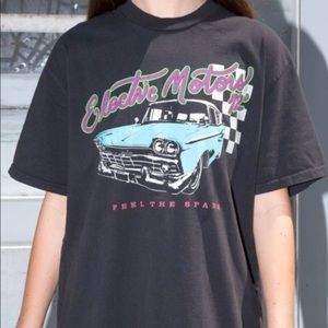 Brandy Melville Oversized Vintage Car tee